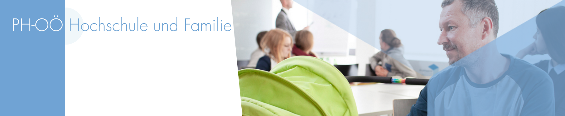 Banner Hochschule und Familie