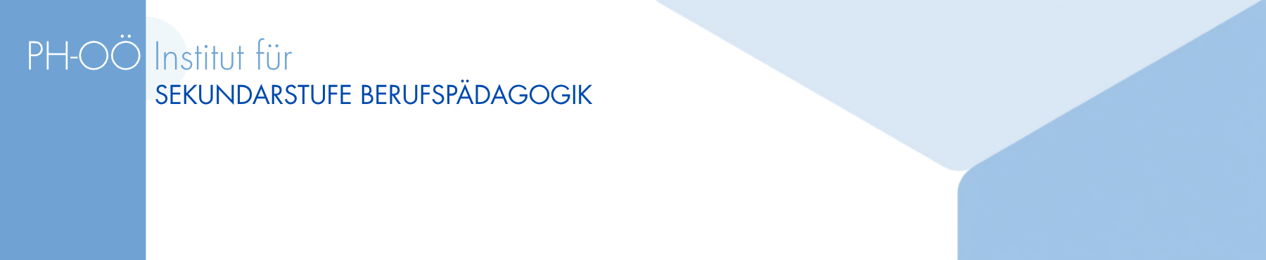 Banner Institut für Sekundarstufe Berufspädagogik
