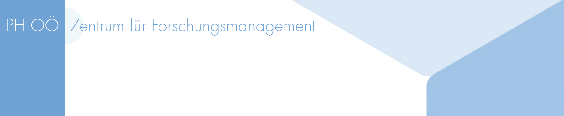 Banner Zentrum für Forschungsmanagement