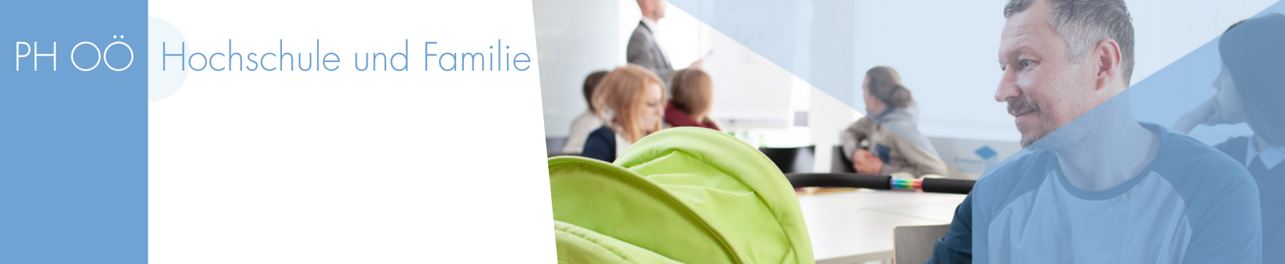 Banner Hochschule und Familie