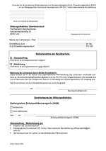 Genehmigung Teilnahme am Hochschullehrgang Berufsschule Oberösterreich