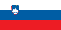 Flagge Slowenien 