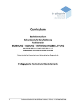 Fachbereich Erziehung – Bildung - Entwicklungsbegleitung