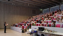 Zuhörer Hörsaal