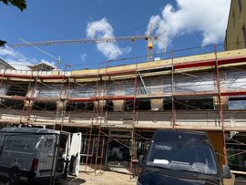 Baustellenbild 5 Europaschule Linz