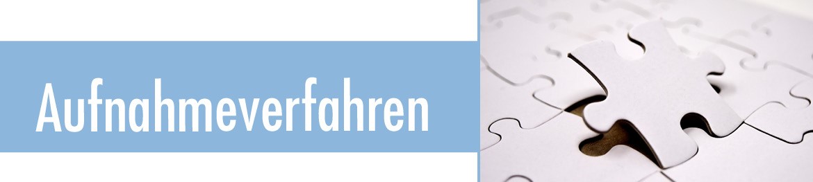 Webbanner Aufnahmeverfahren