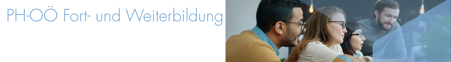 Banner Fort- und Weiterbildung