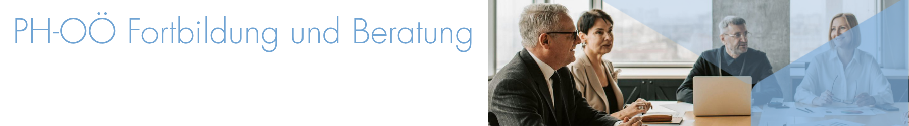 Banner Fortbildung und Beratung - Lehrer